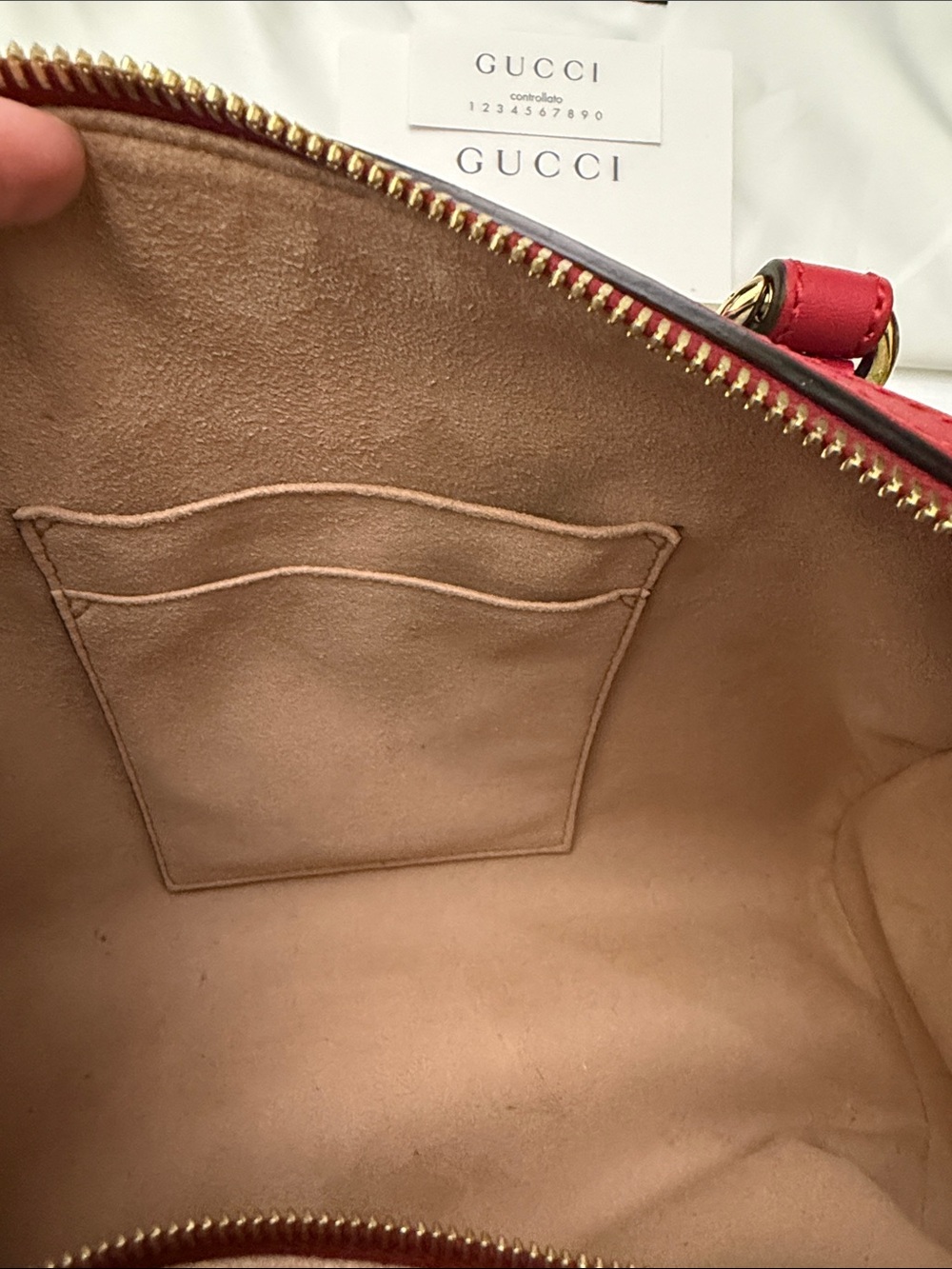 Gucci Blue Bloom GG Coated Canvas Small Boston Handbag 546314 - Picture 12 of 15